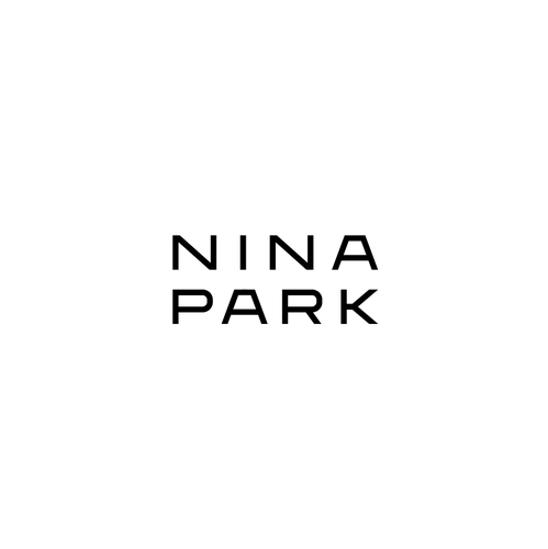 Typeface design with the title 'Nina Park'