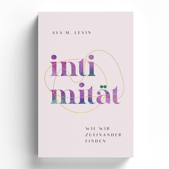 Feminine book cover with the title 'Intimität (Intimacy)'