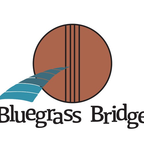Path design with the title 'Logo Concept for Bluegrass Volunteer '