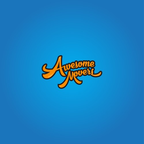 Cool brand with the title 'concept for Awesome Movers'