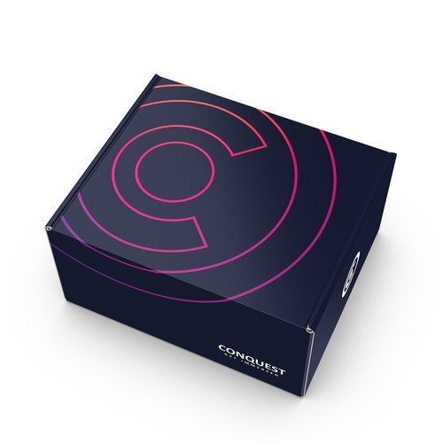 Technology packaging with the title 'VR Headphones Packaging'