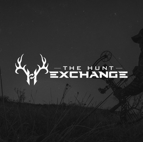Hunting design with the title 'Logo design for The Hunt Exchange'
