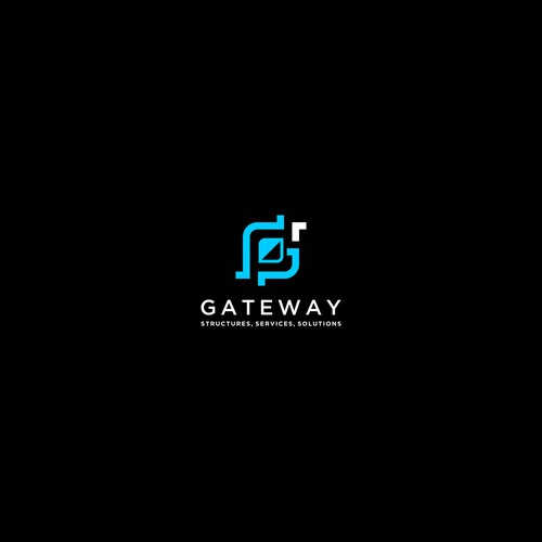 Gate design with the title 'Logo Gateway'