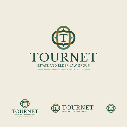 Corporate identity logo with the title 'Tournet Estate & Elder Law Logo'