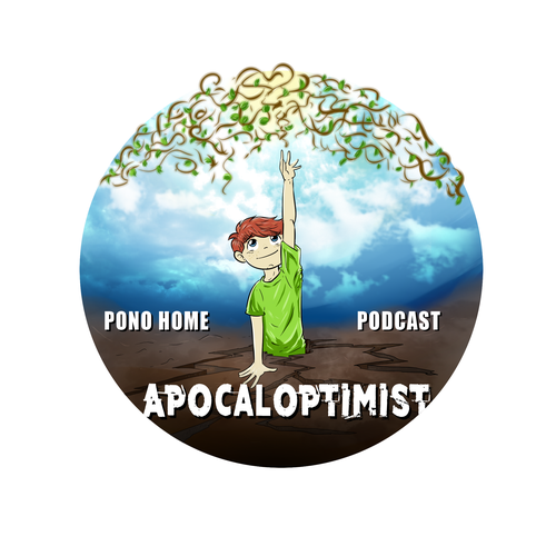 Ambient design with the title 'apocaloptimist desing '