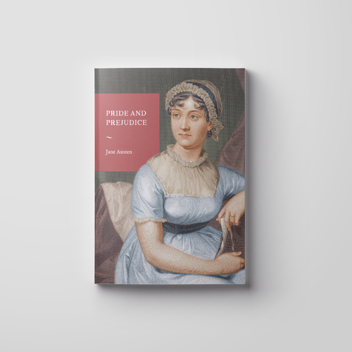 Classic book cover with the title 'Modern cover for classic literature'