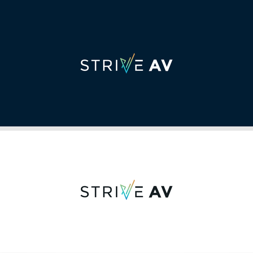 Company brand with the title ' Logo for Audio Visual Integration company'
