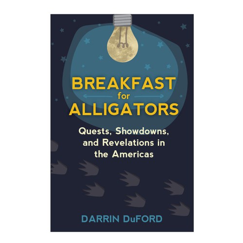 Night book cover with the title 'Book cover design'