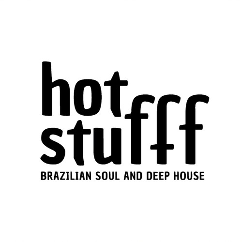 DJ design with the title 'hot stuff'