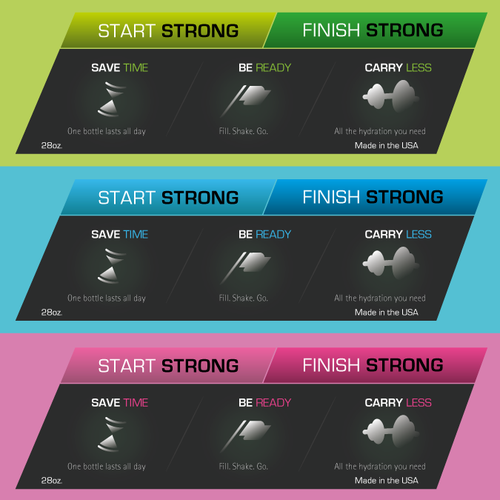 Icon packaging with the title 'Create a Product Label for Hydracup'