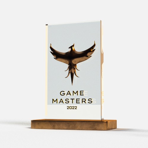 Master logo with the title 'Logo design - Game Masters'