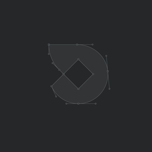 Caramel logo with the title 'Brandmark-NR0418'