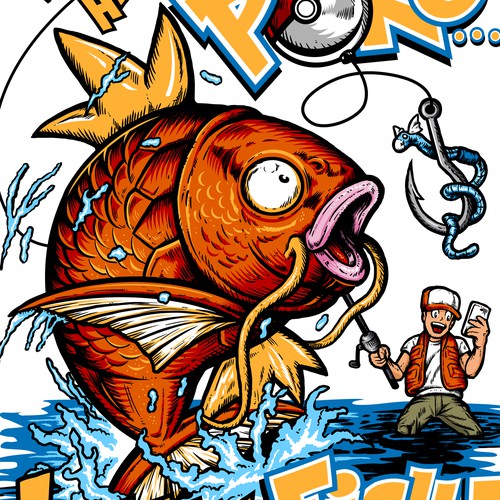 5 Fishing Clipart for Making Fishing Themed T-Shirts - Drizy Studio