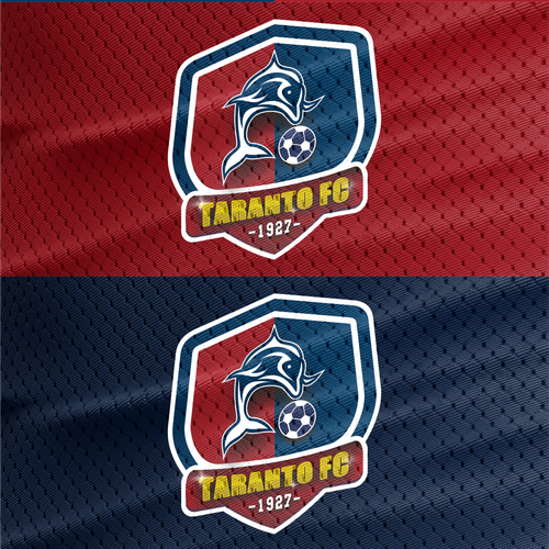 Shark logo with the title 'Taranto.fc'