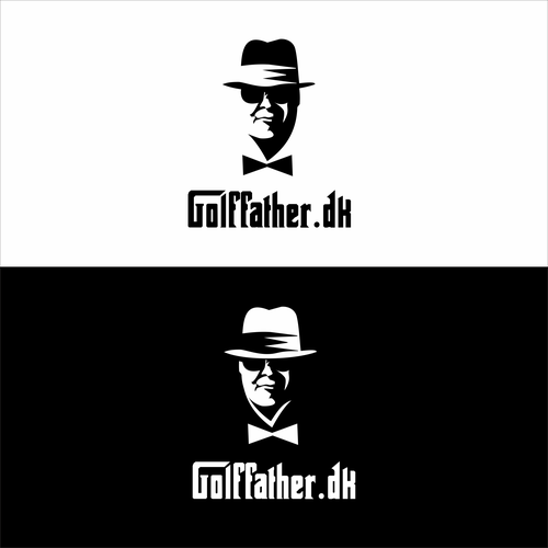 Heavy equipment logo with the title 'Golffather'