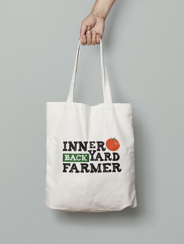 Farm logo with the title 'Logo design for "Inner Backyard Farmer"'