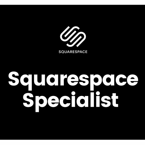Migration design with the title 'Official Squarespace Specialists'