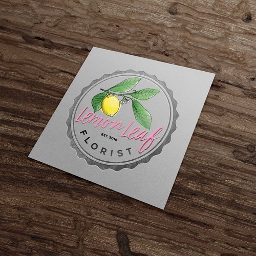 Lemon logo with the title 'Lemon Leaf'