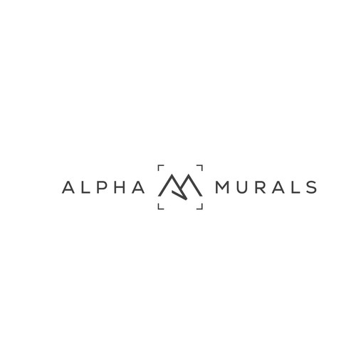Picture design with the title 'Alpha murals '