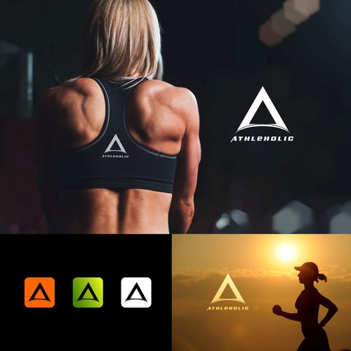 Cutting-edge design with the title 'Athleholic'