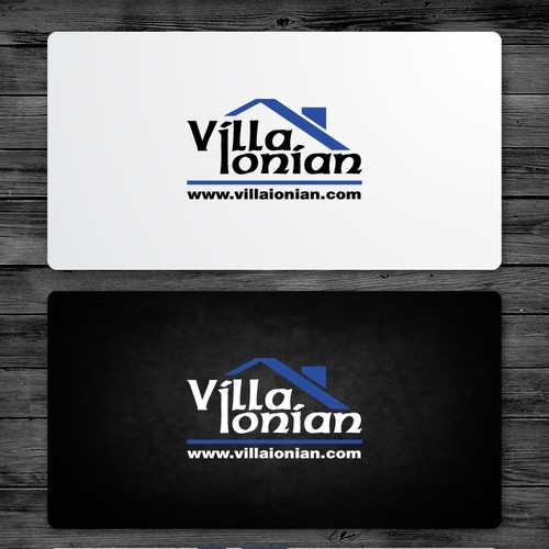 Greek design with the title 'Logo for Villa Ionian'