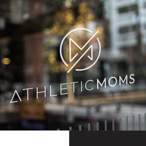 Mother design with the title 'atheticmoms'