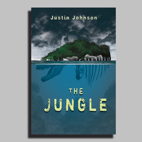 Painting book cover with the title 'Book cover illustration'