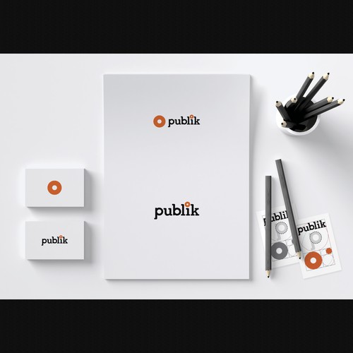 Shopping logo with the title 'publik'