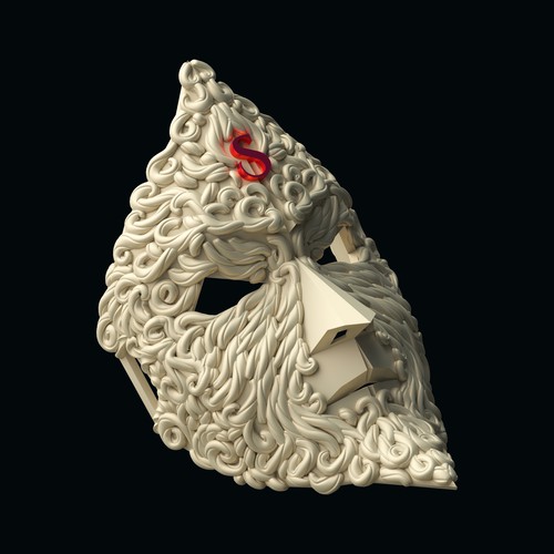 Outfit design with the title 'Mask concept for Swiss fashion brand'