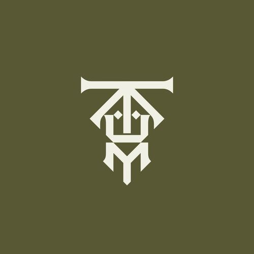 Design with the title 'Tahüm Logo Design – A Conscious World Bass Music Project'