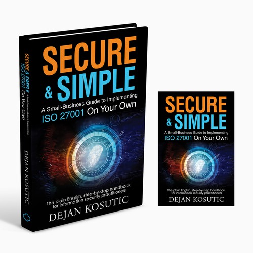 Cyber design with the title 'Secure & Simple'