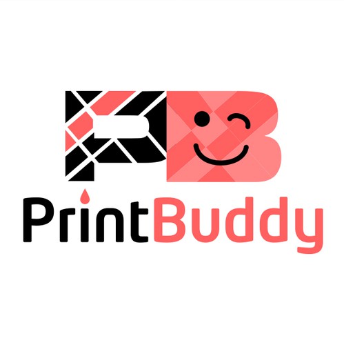 Printing logo with the title 'Playful logo for a print company'