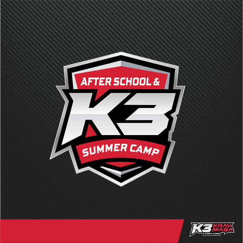 Martial arts logo with the title 'Martial Arts after school and summer camp logo'