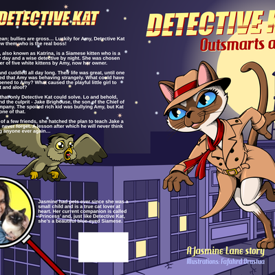 Cover for children´s book