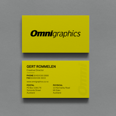 Business Card for Grand Format digital print Company