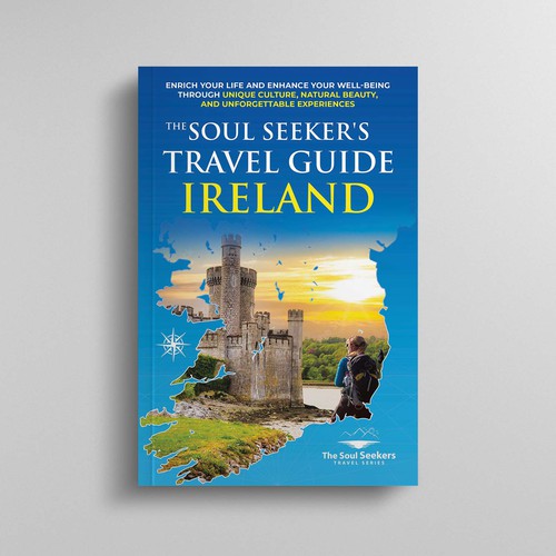 Travel book cover with the title 'The Soul Seeker's Travel Guide Ireland'