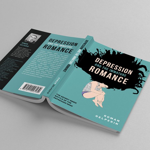 Nonfiction book cover with the title 'Book cover contest'