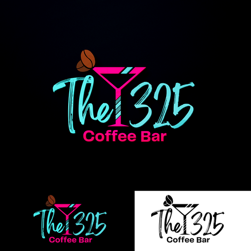Project design with the title 'the 325 Coffee Bar'