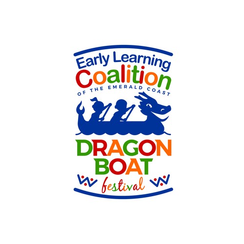 Festival logo with the title 'Dragon Boat'