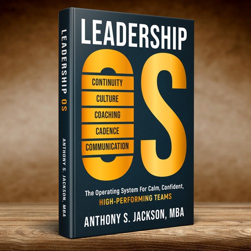 Book cover with the title 'Leadership Book '