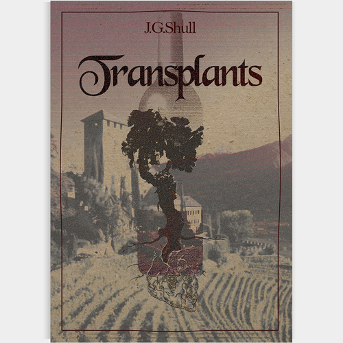 Old book cover with the title 'Old looking book cover'