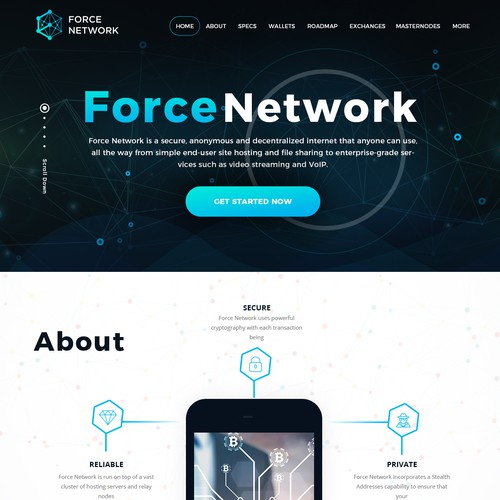 Currency design with the title 'A Tech Site'