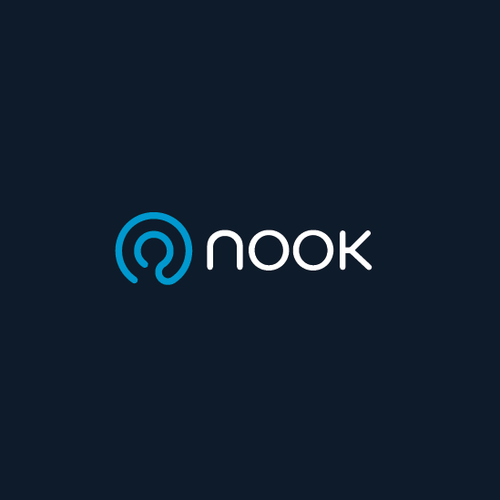 Popular logo with the title 'Logo for Nook, A software house that creates slick, sexy apps for business'