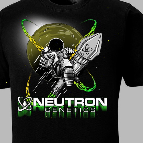 Agriculture t-shirt with the title 'spaceman'