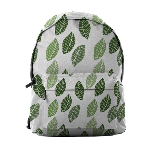 Travel illustration with the title 'leaf pattern design'