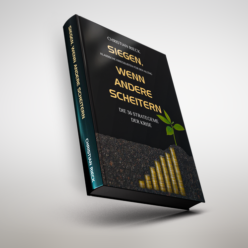 Poster book cover with the title 'Book Cover Design'