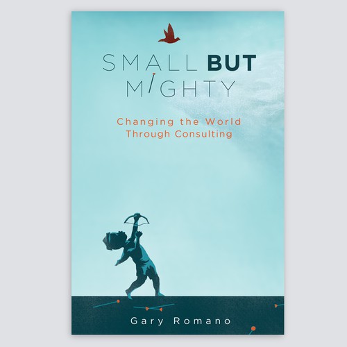 Original book cover with the title 'Book cover for SMALL BUT MIGHTY'