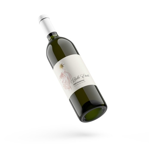 Label with the title 'Wine label'