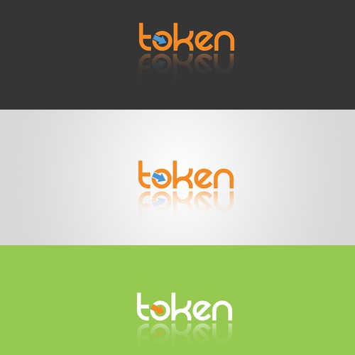 Infographic logo with the title 'Token Logo'