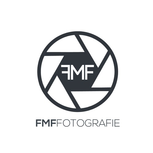 Photo studio design with the title 'FMF Fotografie'